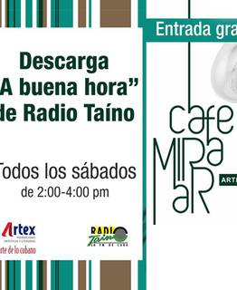 Descarga "A buena hora".Todos los sábados.Café Miramar descarga-a-buena-horatodos-los-sabadoscafe-miramar
