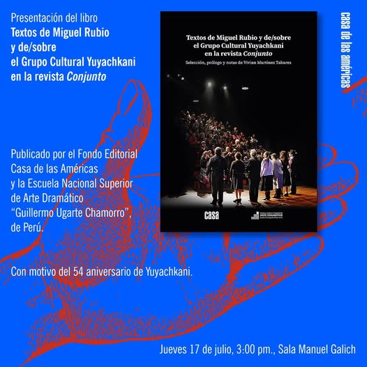 "Textos de Miguel Rubio y de/sobre el Grupo Cultural Yuyachkani en la Revista Conjunto" textos-de-miguel-rubio-y-desobre-el-grupo-cultural-yuyachkani-en-la-revista-conjunto