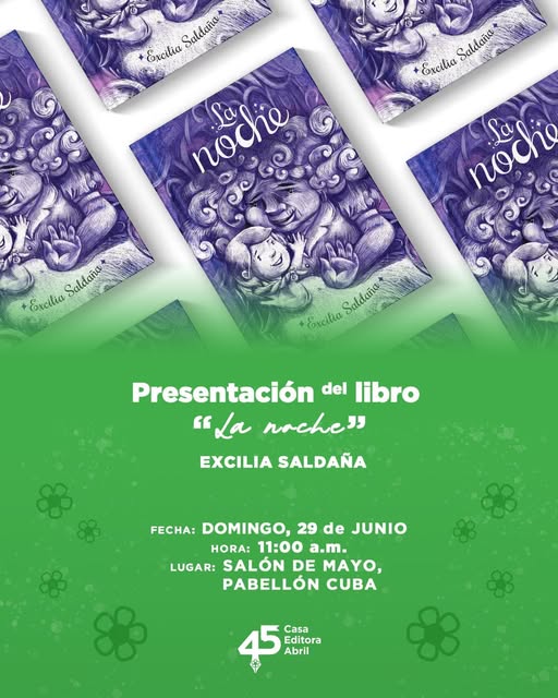 Presentación de La noche, obra de Excilia Saldaña. presentacion-de-la-noche-obra-de-excilia-saldana