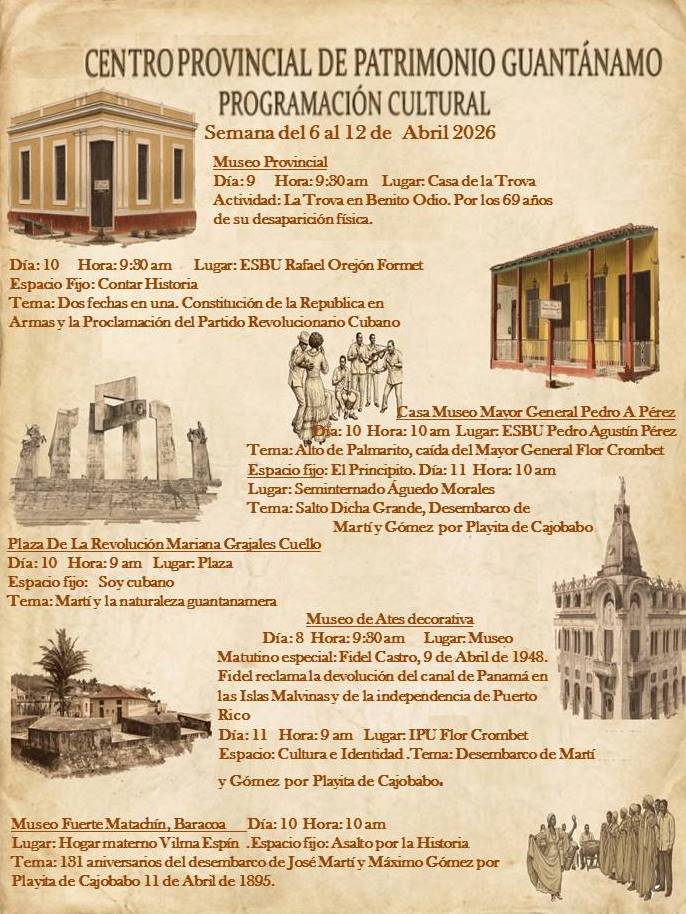 cartelera-del-centro-provincial-del-patrimonio-cultural-en-guantanamo