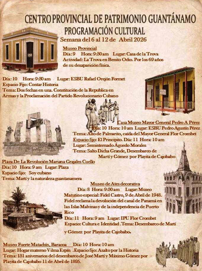 cartelera-del-centro-provincial-del-patrimonio-cultural-en-guantanamo